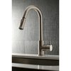 Gourmetier LS8628DL Concord Single-Handle Pull-Down Kitchen Faucet, Brushed Nickel LS8628DL